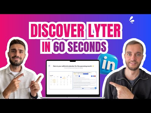 Lyter&#039;s presentation