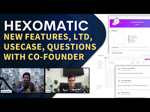 Hexomatic Lifetime Deal - Interview with Co-Founder Chris Closset on Features, LTD, FAQ &amp; More