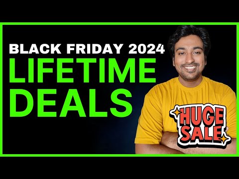 Black Friday Lifetime Deals 2024 (One-time Price SaaS Deals)