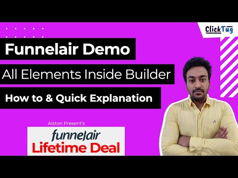 Funnelair Review - Funnel Builder Tool Demo &amp; Walkthrough