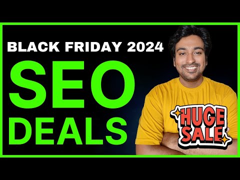 Black Friday SEO Deals List 2024 - Keyword Research, On-Page SEO &amp; Off-Page SEO