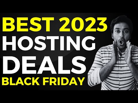 Best Black Friday Web Hosting Deals 2023 🔥 Biggest Host Sale at 85% OFF, Free Domain &amp; Bonus 🤯