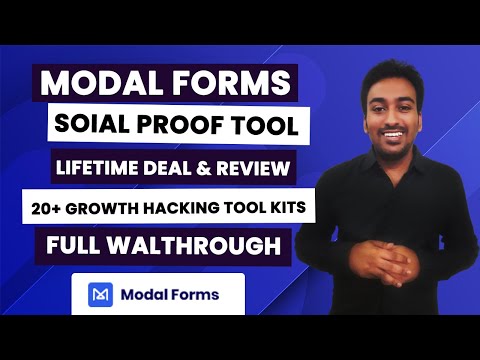 Modal Forms Lifetime Deal &amp; Review: Social Proof Tool