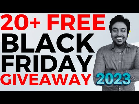 Free Black Friday Giveaway 2023 (20+ Giveaways Live) &amp; Black Friday Freebies!