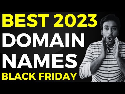 Best Black Friday Domain Deals Sale 2023 🔥 - Biggest Domain Name Sale at 99% OFF 🤯
