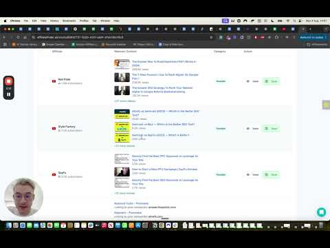 AffiliateFinder.ai Demo - Find 347+ Affiliates Already Promoting Your Competitors