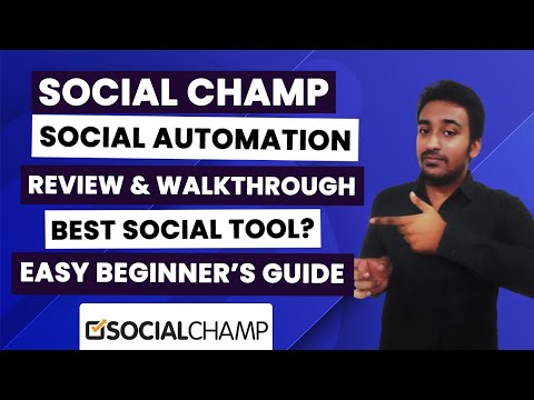 Social Champ Review &amp; Social Marketing Walk-through