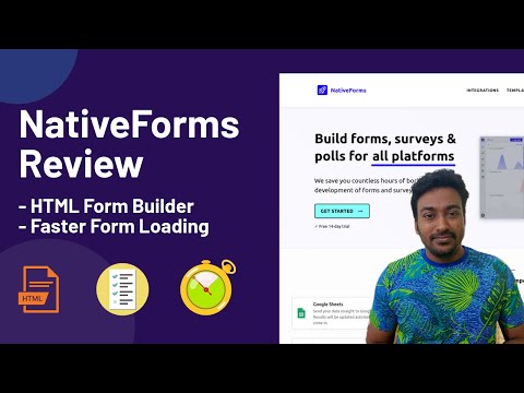 NativeForms Review - HTML Form, Poll &amp; Survey Builder in Minutes