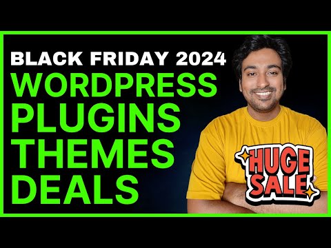 Black Friday WordPress Deals 2024 - WP Themes, Plugins, Hosting &amp; Services