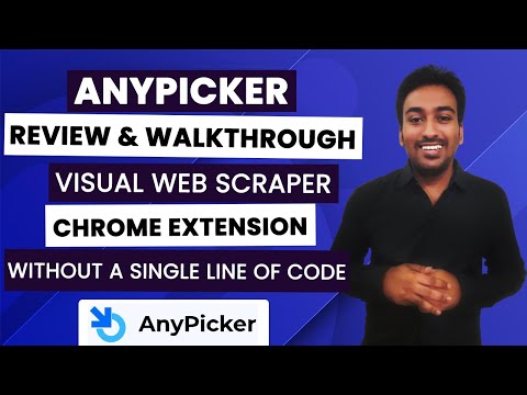 AnyPicker Review - Visual Web Scraper Chrome Extension