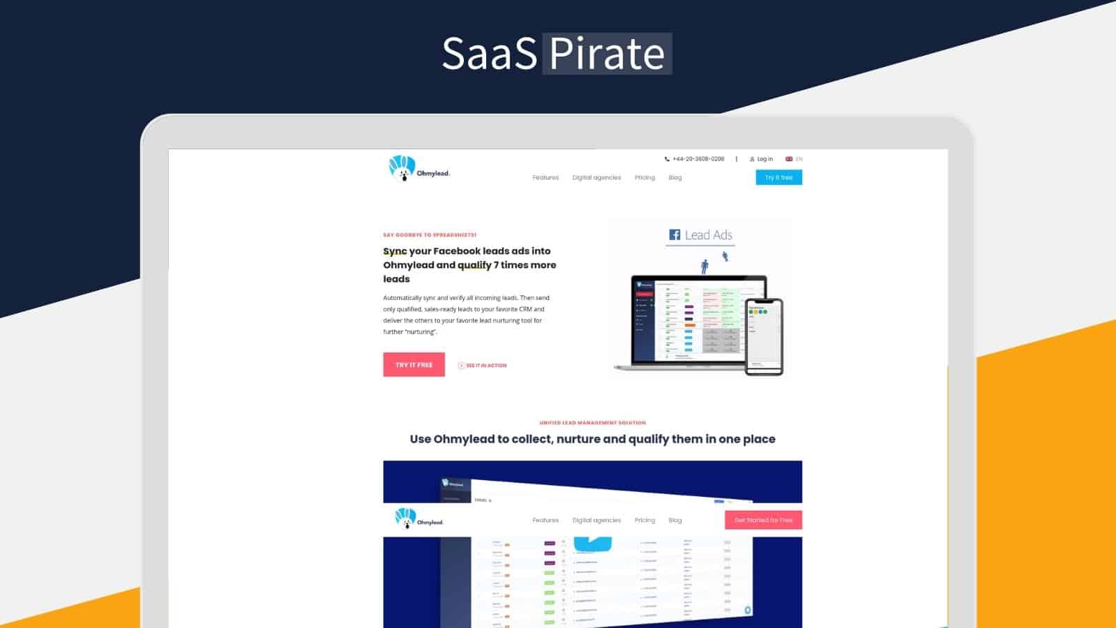 Ohmylead Lifetime Deal