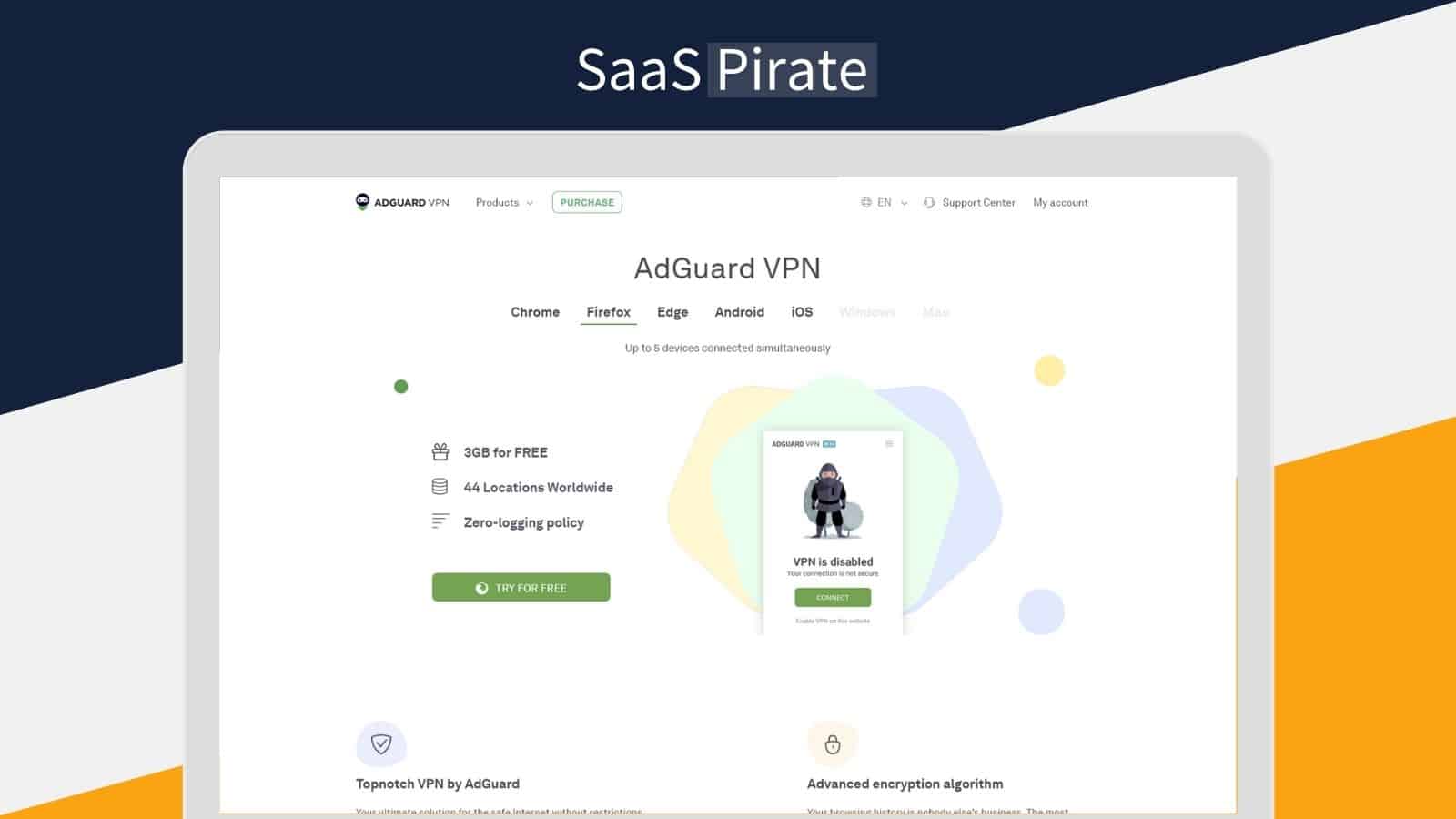AdGuard VPN Annual Deal - Private VPN