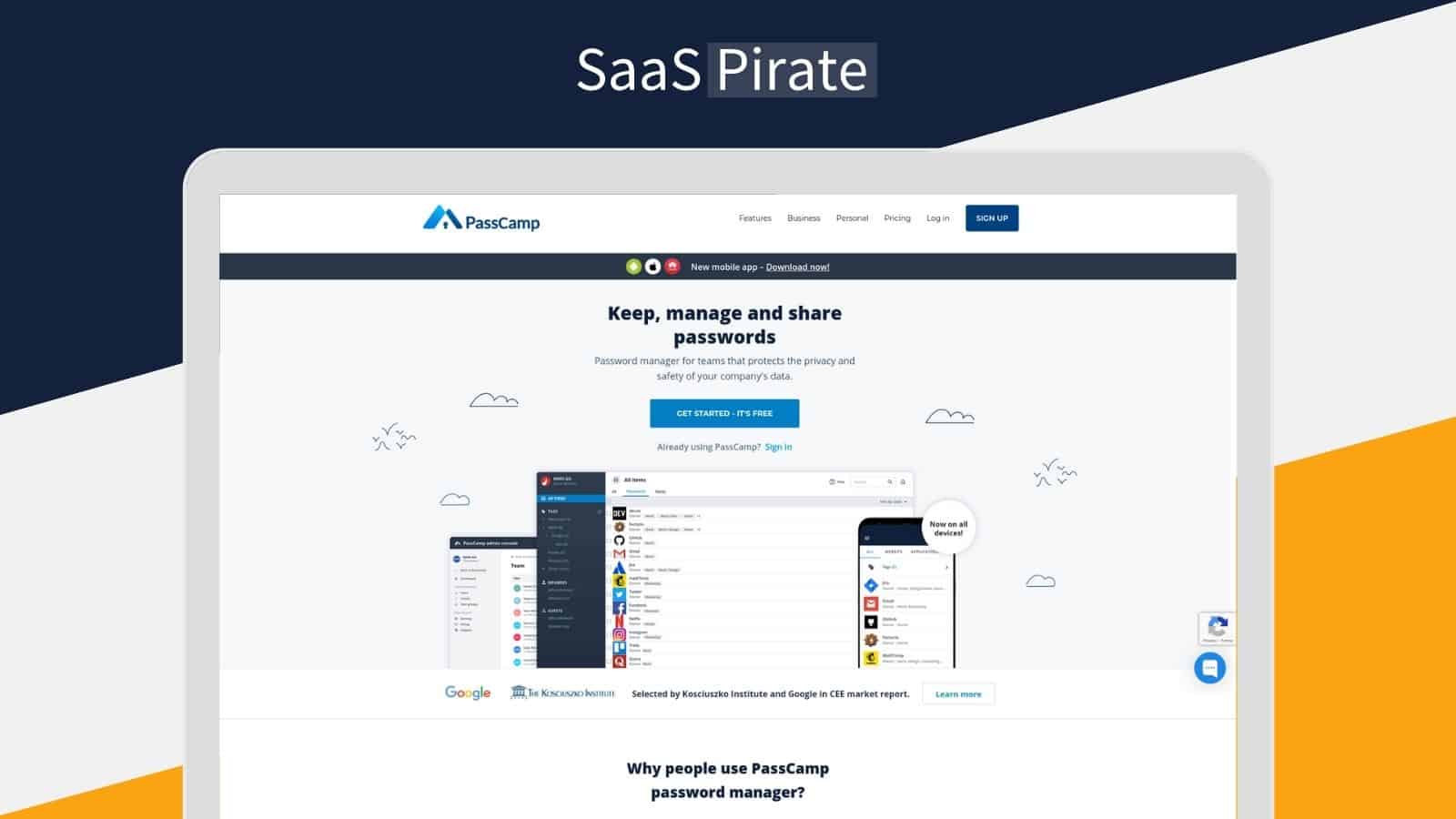 PassCamp Password Manager Lifetime Deal