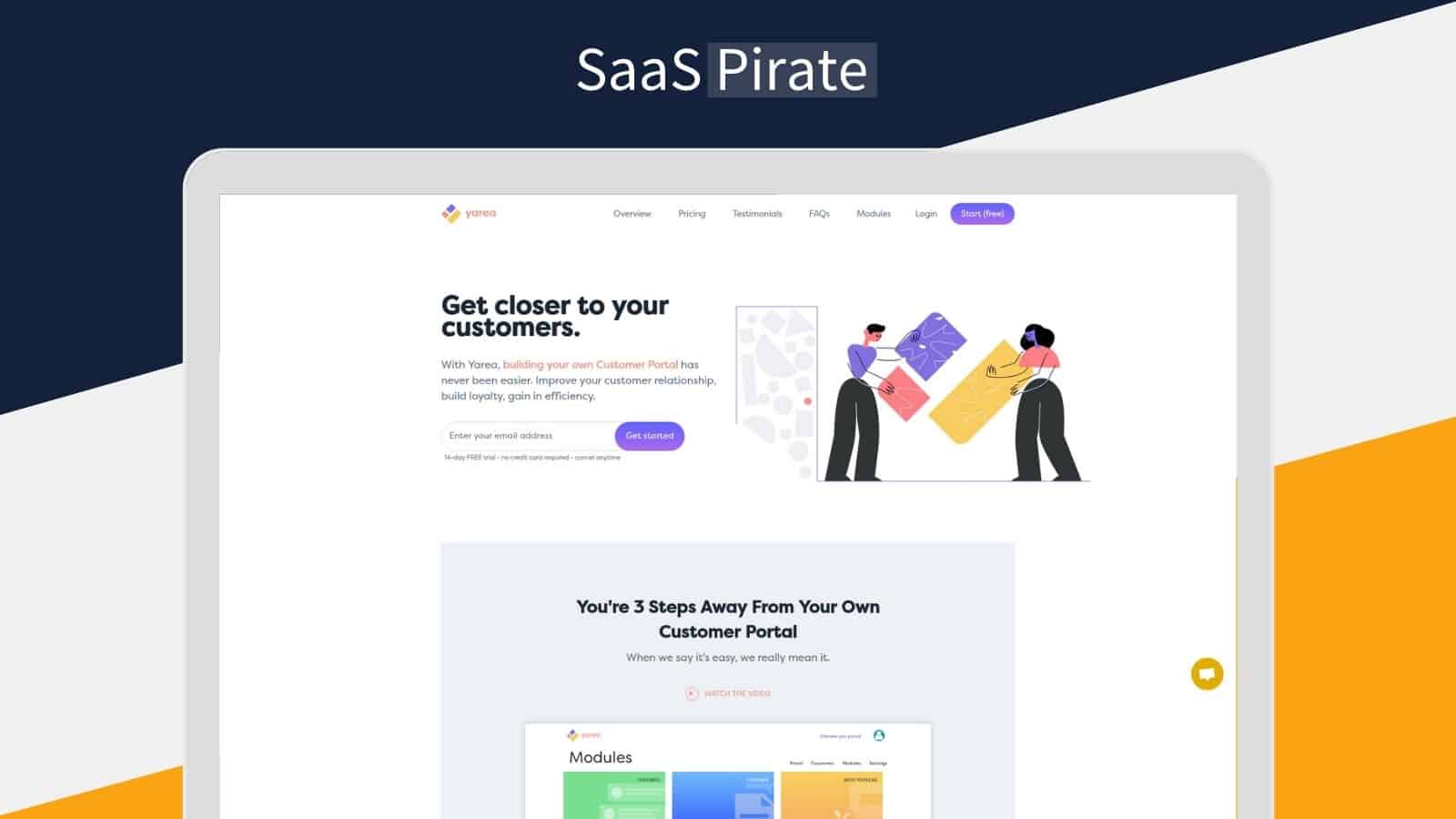 Yarea Customer Portal Lifetime Deal