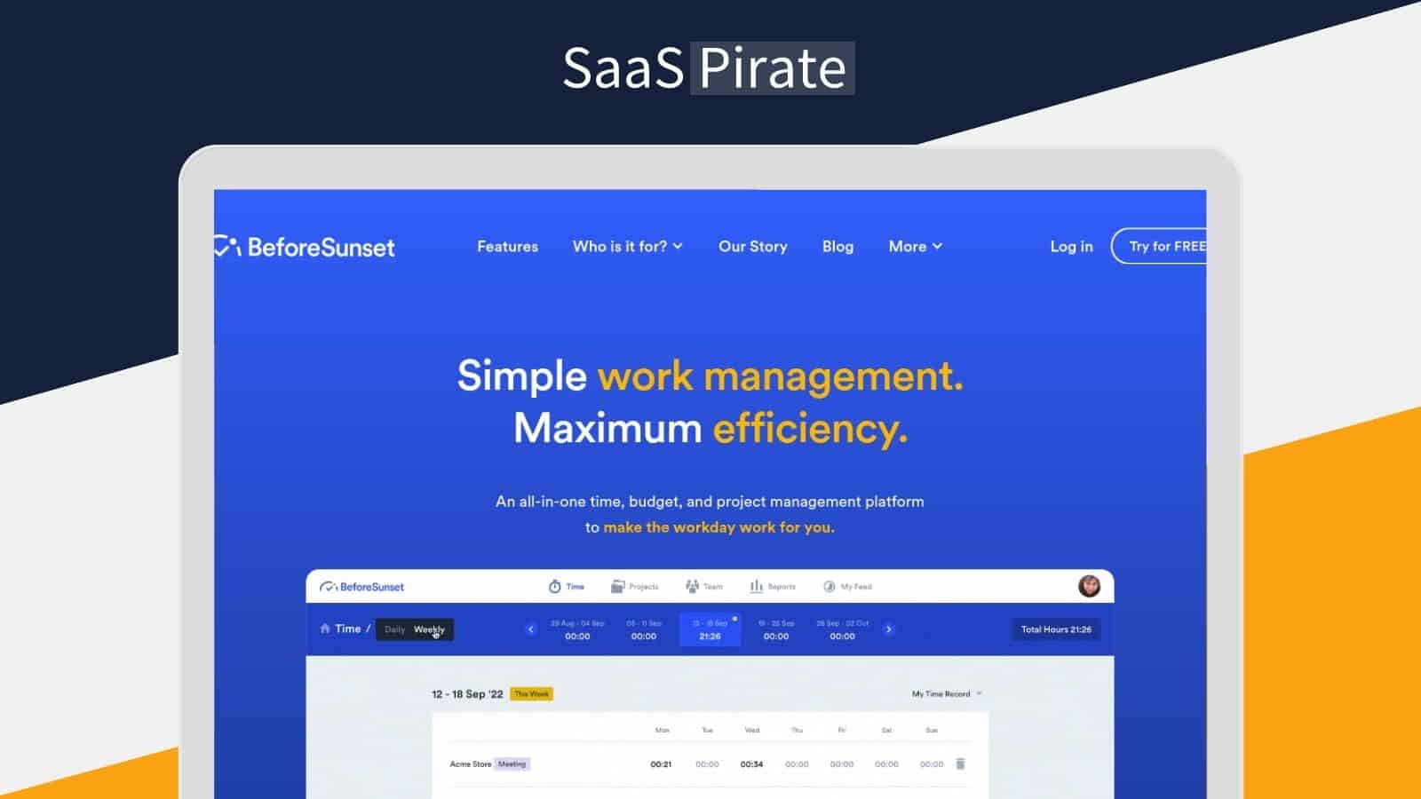 BeforeSunset Lifetime Deal