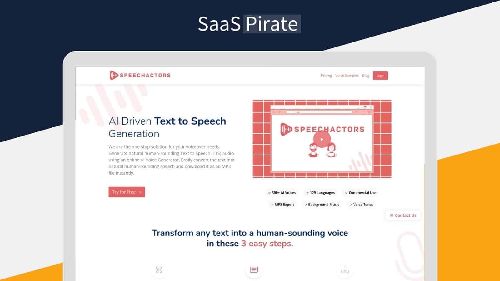 Speechactors Lifetime Deal Review: Unbeatable AI Voice Technology