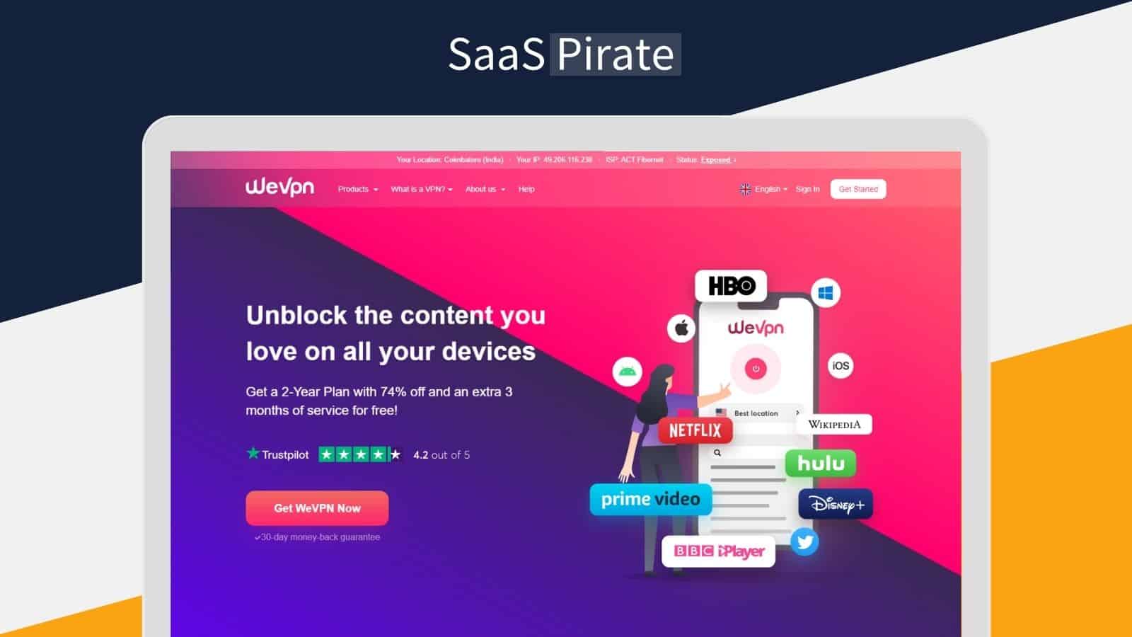 WeVPN Discount Deal Review