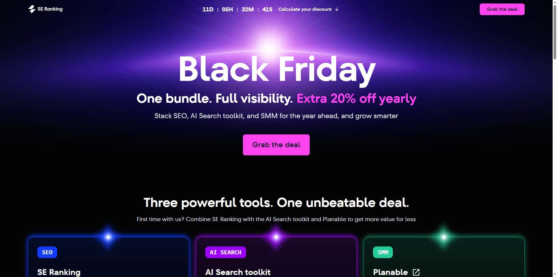 SE Ranking Black Friday 2025 Deal – Save Extra 20% (LIVE)