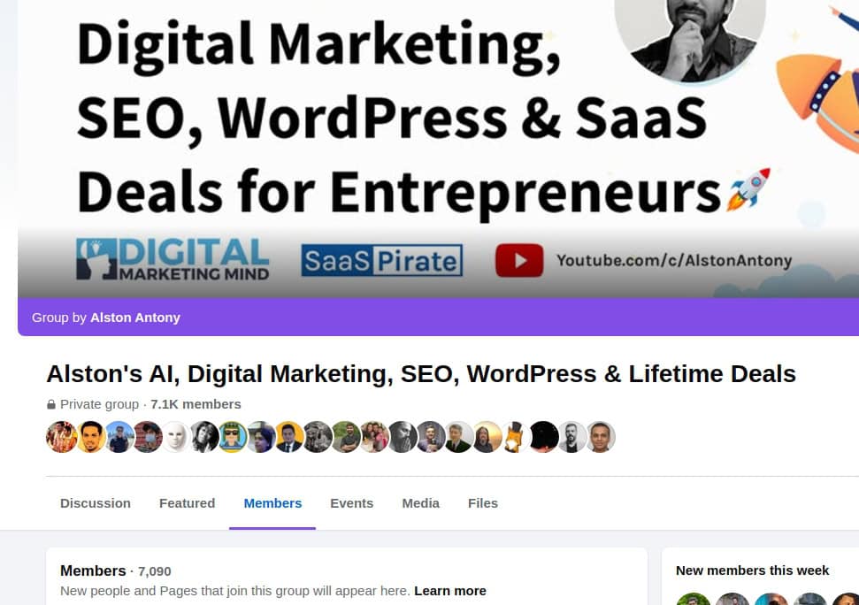 Cheap SaaS deals Facebook Group