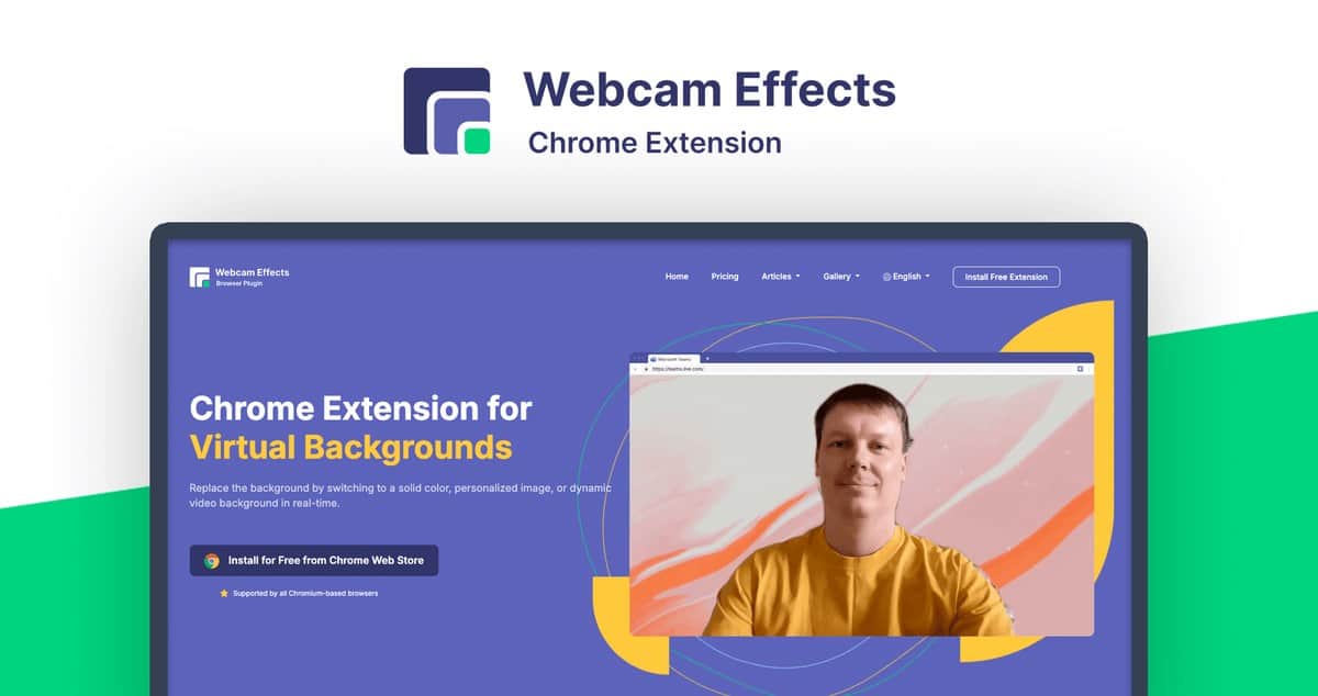 Webcam Effects Lifetime Deal - Video Call Enhancement Software