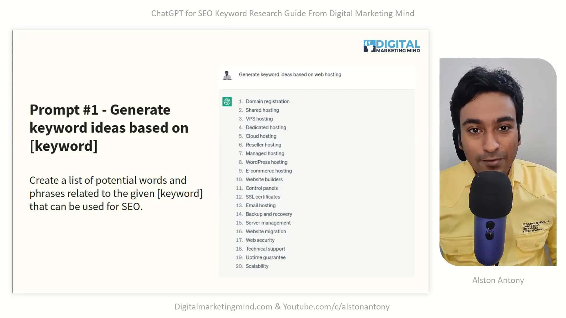 ChatGPT Prompts For SEO Keyword Research - SaaSPirate