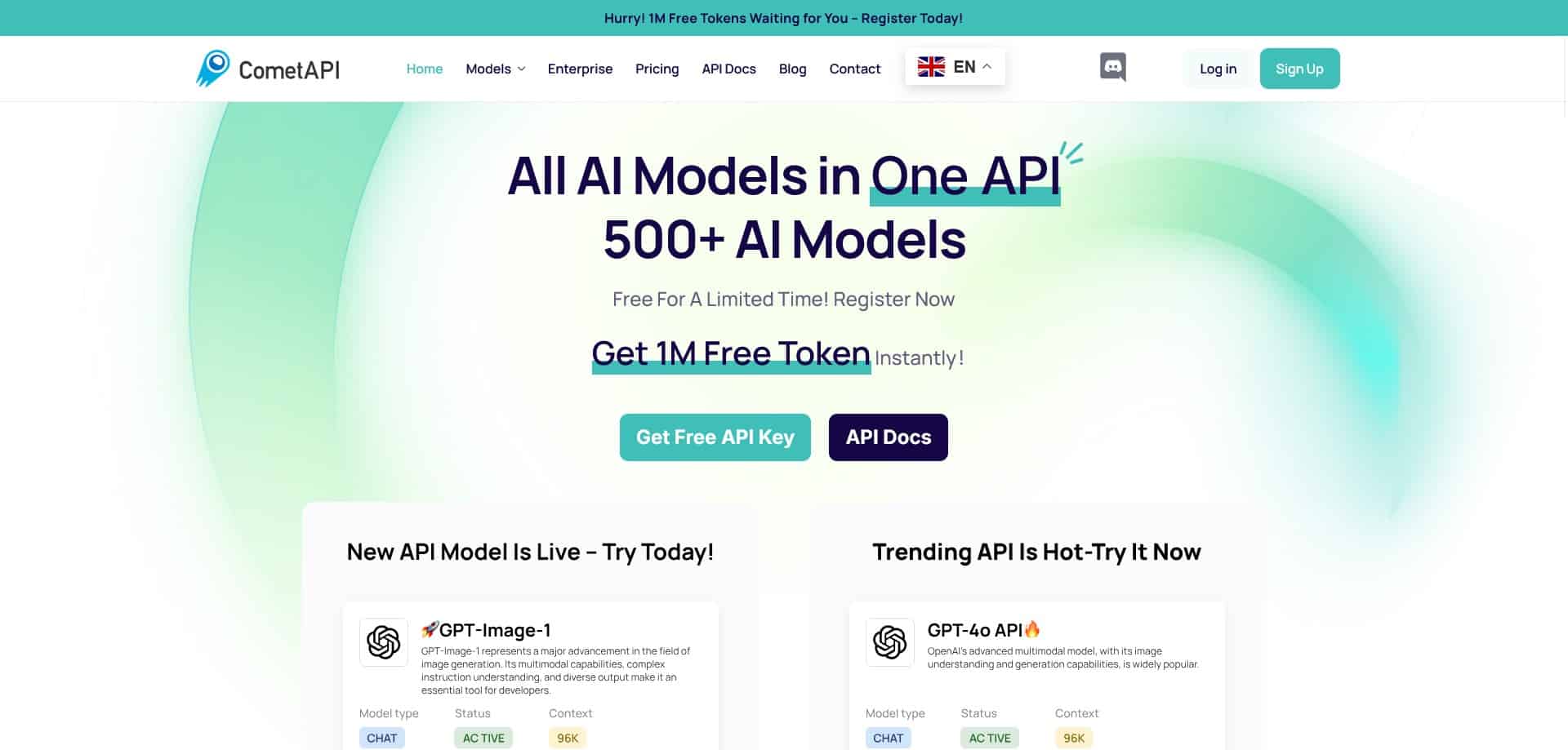 CometAPI Discount Deal - One API Access 500+ AI Models