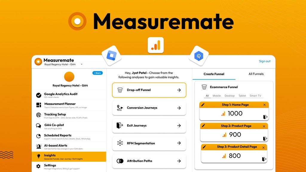 Measuremate Lifetime Deal - Analytics Automation Software Bundle