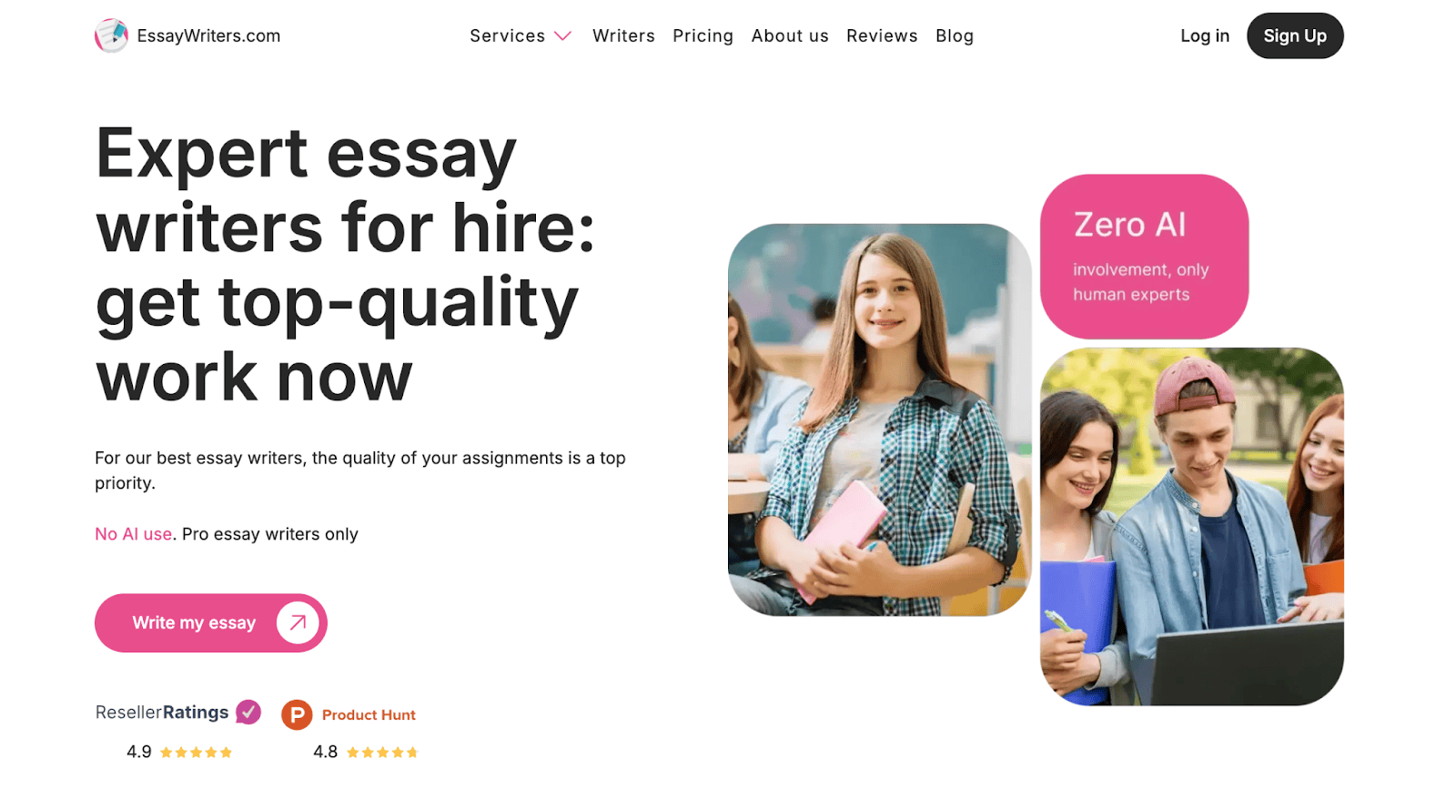 EssayWriters Homepage