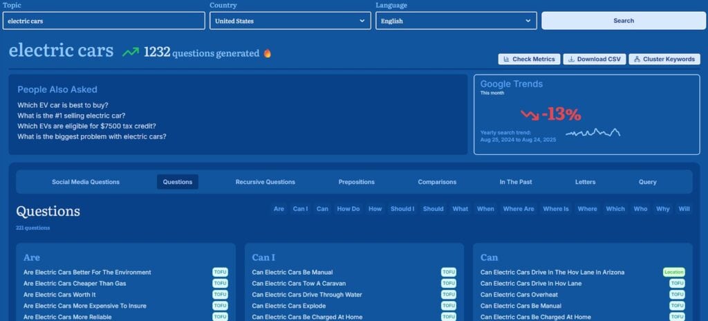 Keyword Search
