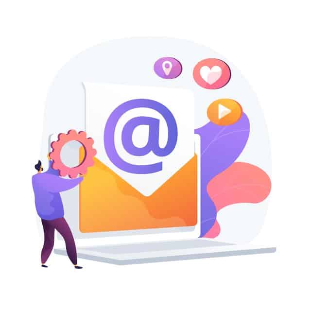 Email setup illustration