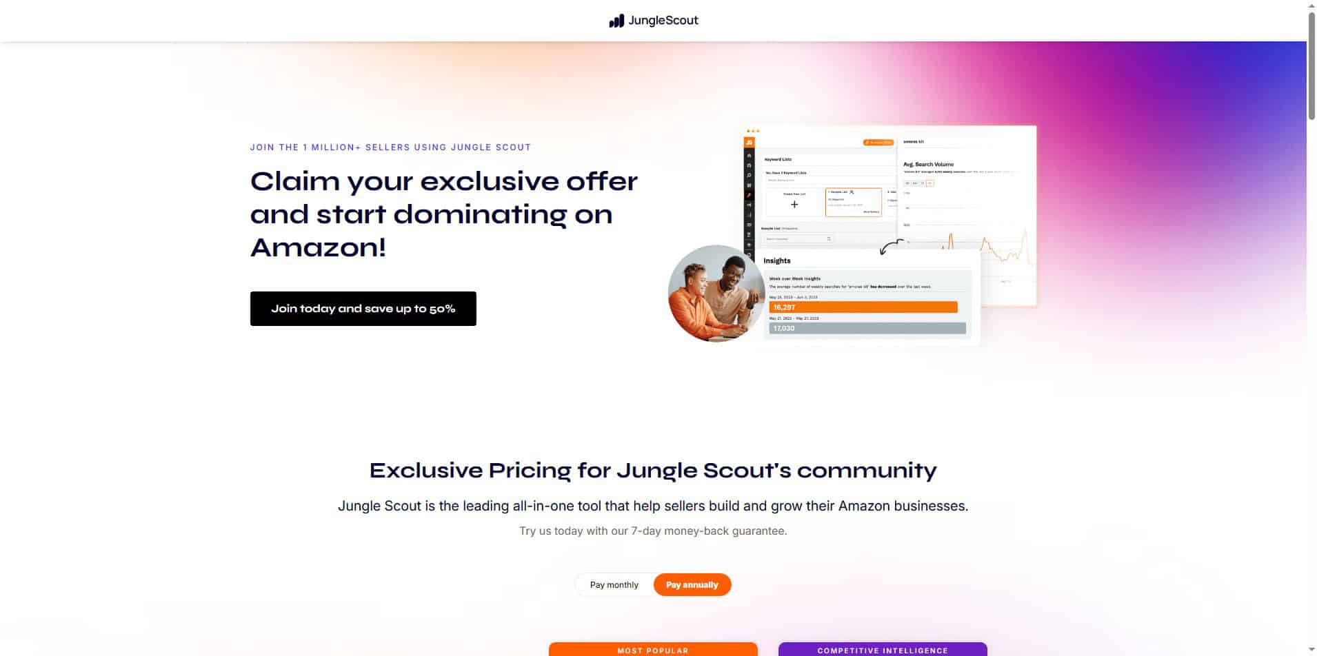 Jungle Scout Black Friday 2025 Deal - Save Up to 50%