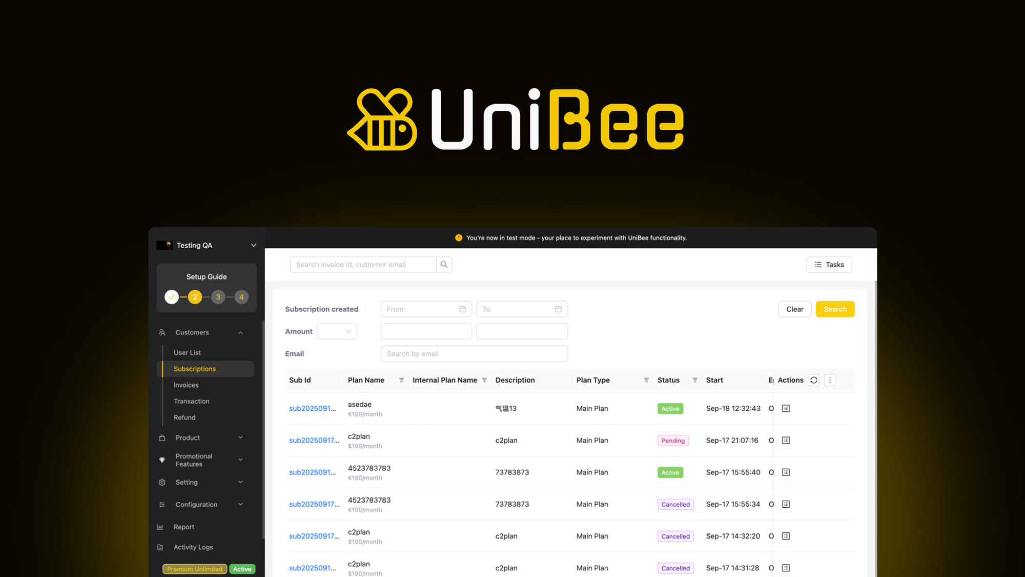 Unibee Lifetime Deal