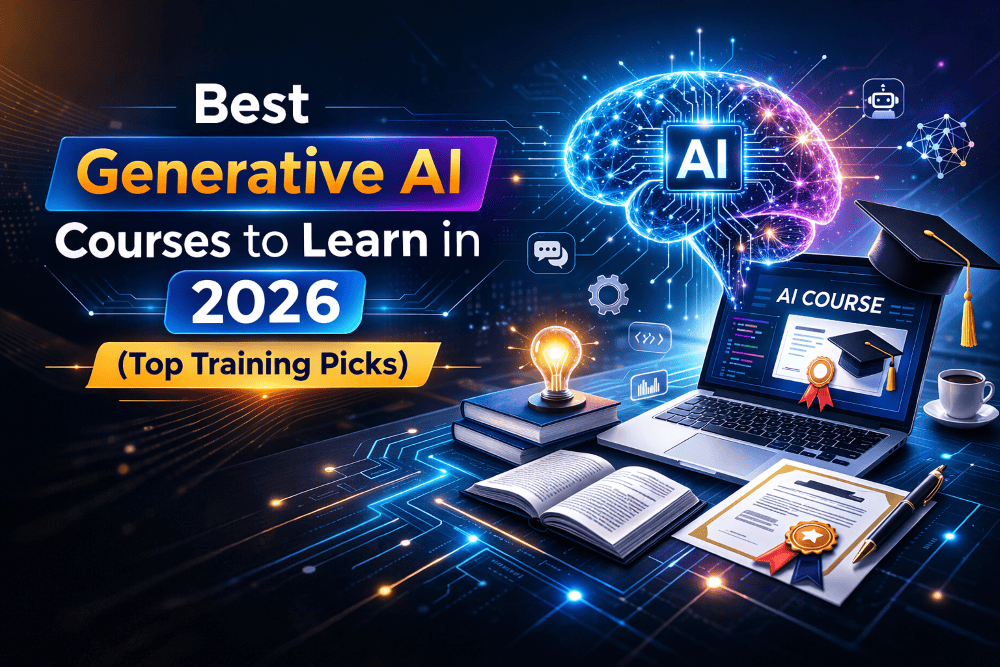 Best Generative AI Courses to Learn in 2026 (Top Training Picks)