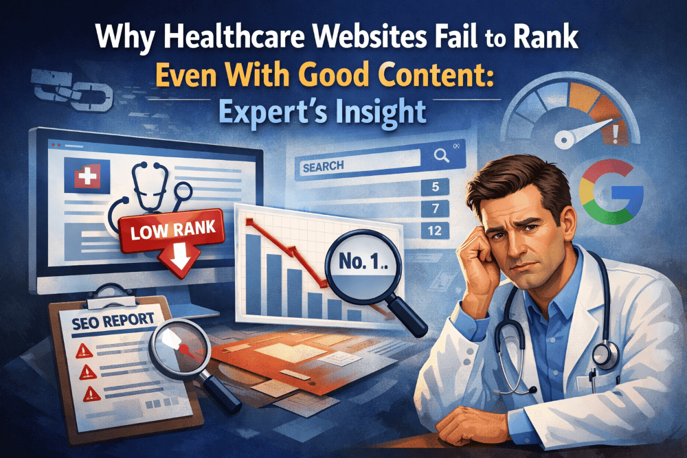 Why Healthcare Websites Fail to Rank Even With Good Content?