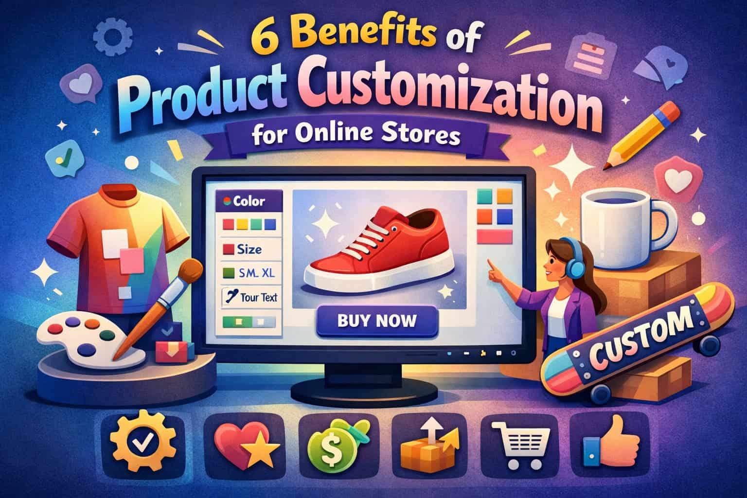 6 Benefits of Product Customization for Online Stores