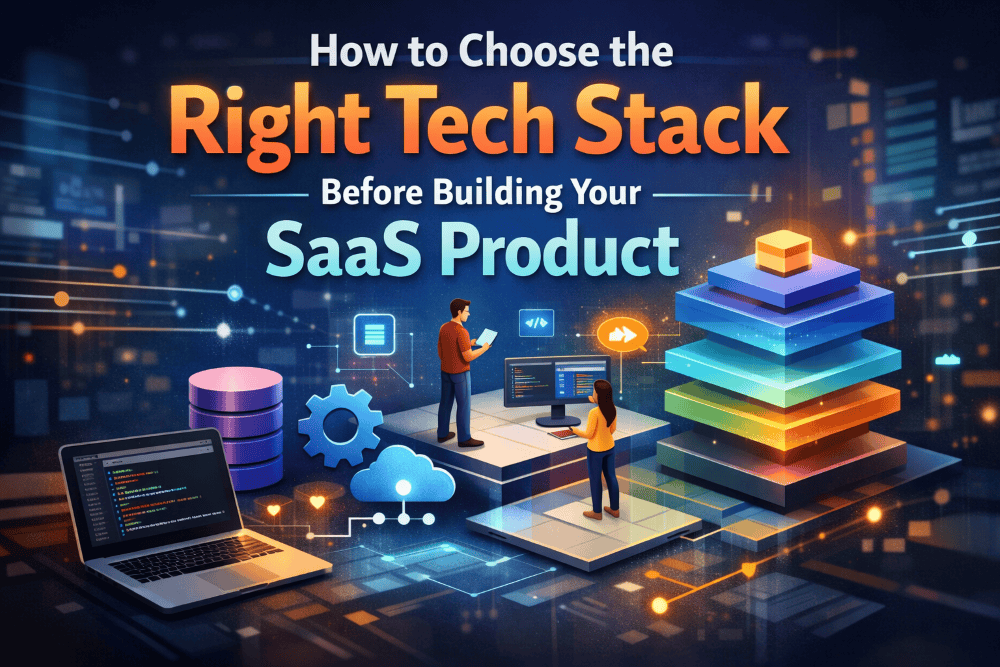 what is tech stack? choosing the right one for your... How to Choose the Right Tech Stack Before Building Your SaaS Product