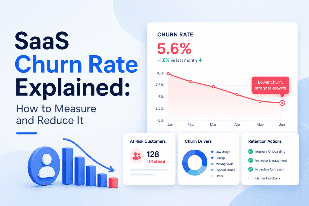 SaaS Churn Rate Explained: How to Measure and Reduce It