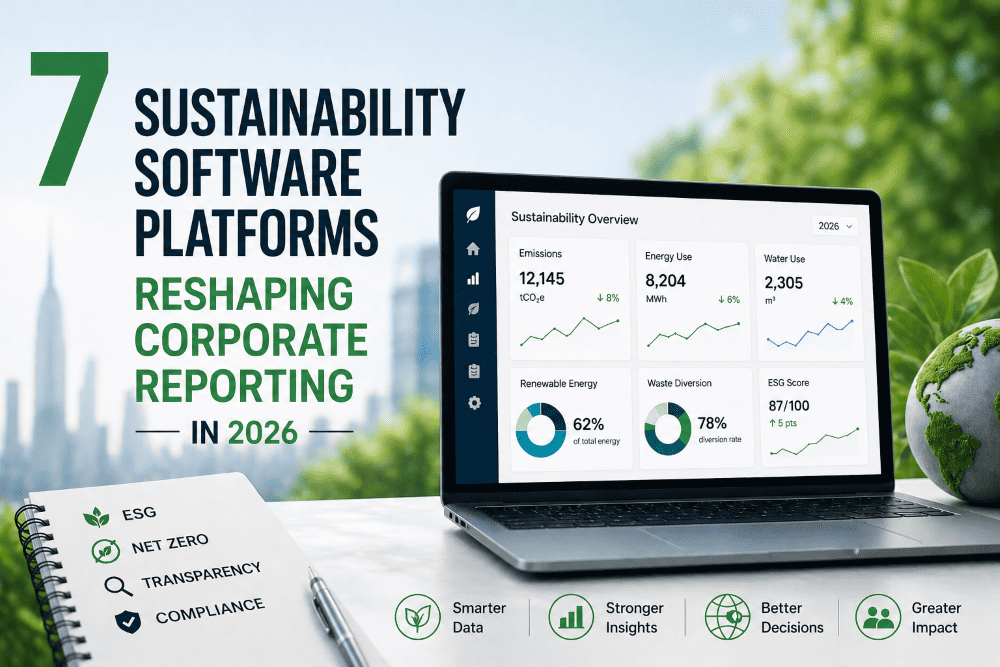 7 Sustainability Software Platforms Reshaping Corporate Reporting in 2026