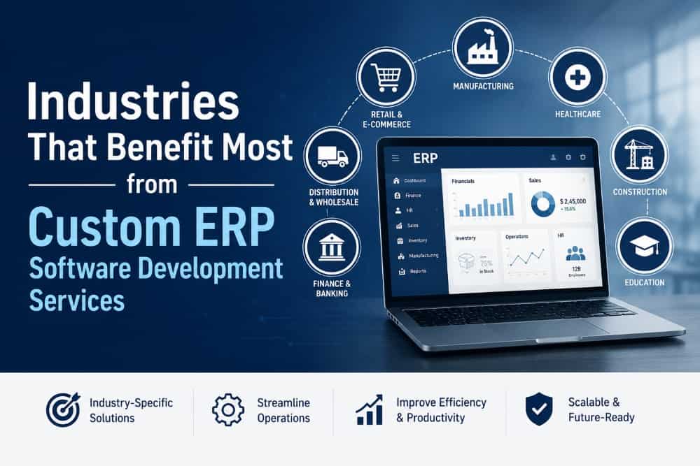 Industries That Benefit Most from Custom ERP Software Development Services